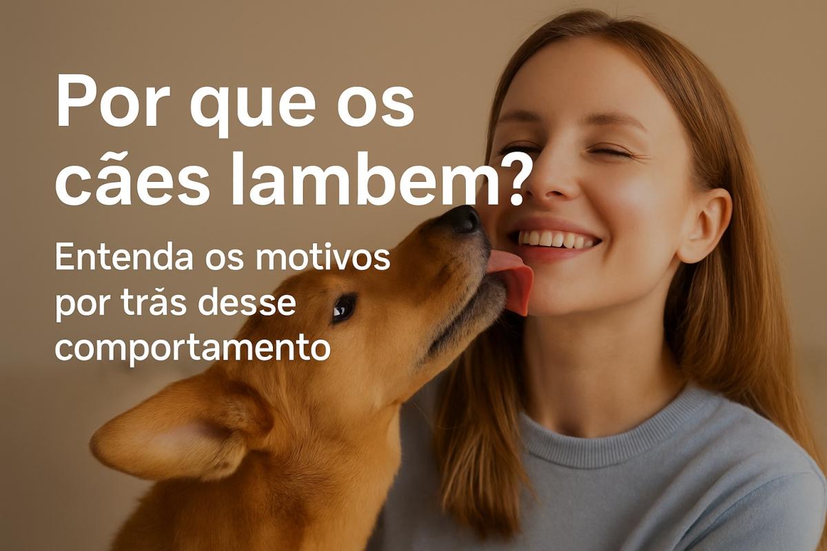 Por que os cães lambem? Entenda os motivos por trás desse comportamento