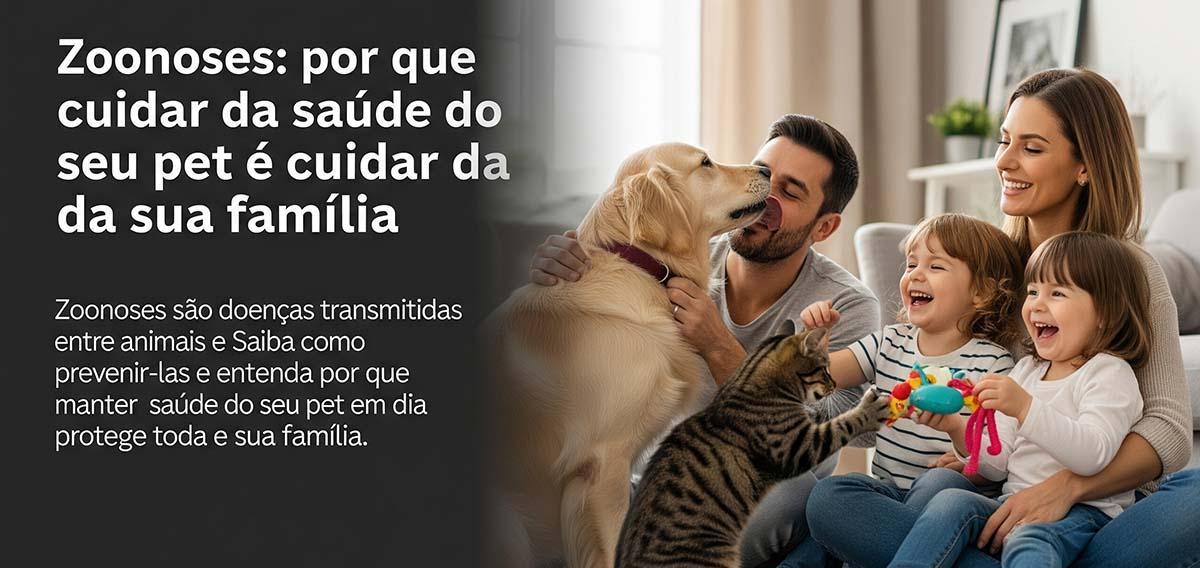 Zoonoses: por que cuidar da saúde do seu pet é cuidar da sua família