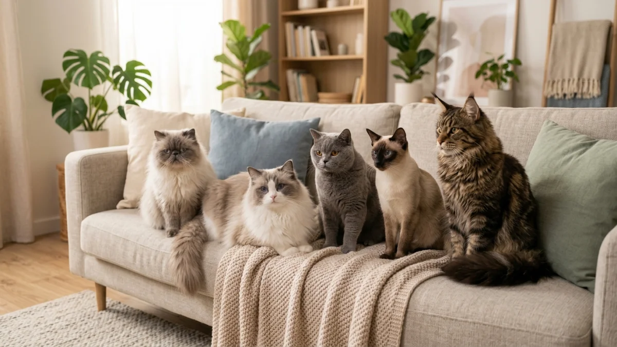 Raças de Gatos para Apartamento: Qual é a Ideal para Você?