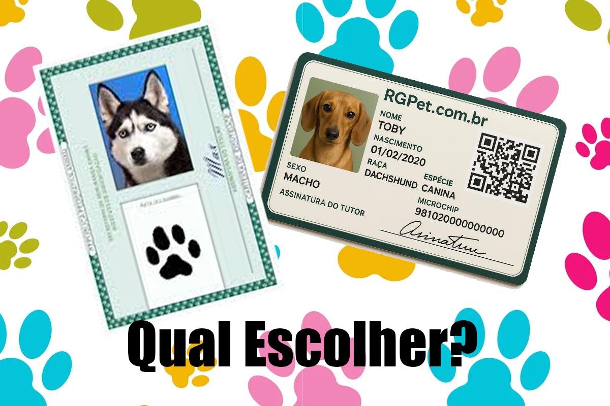 Imprima o RG do seu Pet com Estilo: Agora com Versão em Cartão PVC!